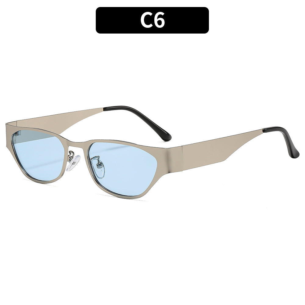 Eckige Cat-Eye-Sonnenbrillen