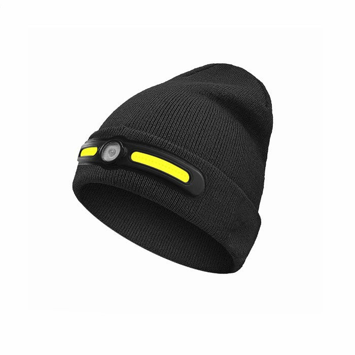 LED Beanie-Mütze mit wiederaufladbarem Licht Karnz