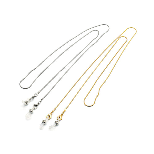 Schlanker Brillenhalter aus Edelstahl Karnz