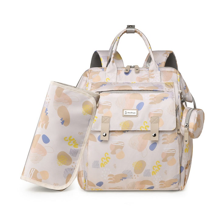 Geräumiger multifunktionaler Wickelrucksack Karnz