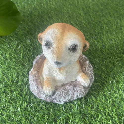 Dekorative Erdmännchen Figur Karnz