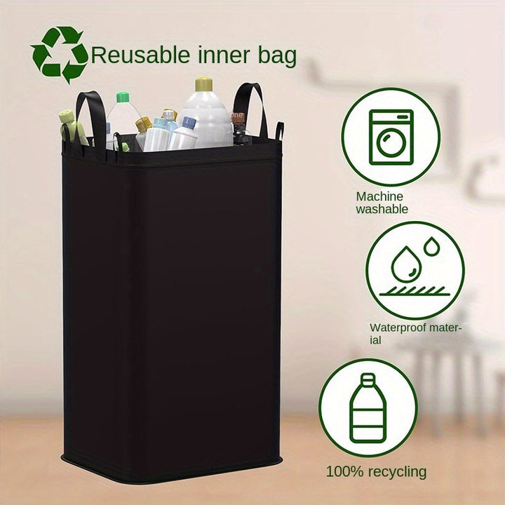 Praktischer Abfall- und Recyclingbehälter Karnz