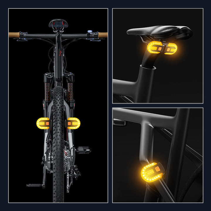 Drahtlose Fernbedienung Fahrrad Sicherheits-Blinklichter Karnz