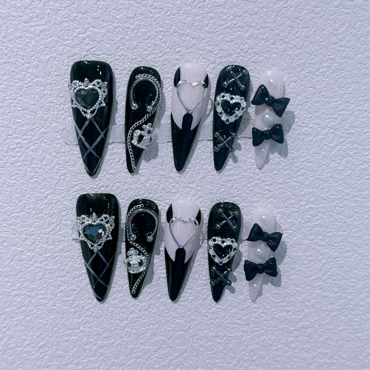 Glamouröse Nagelkunst Verlängerungen