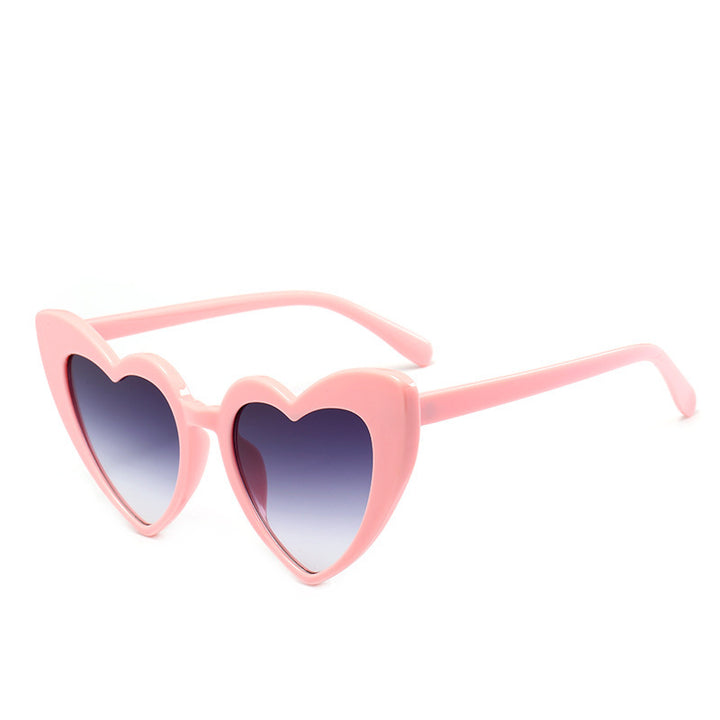 Herzförmige Mode-Sonnenbrille Karnz