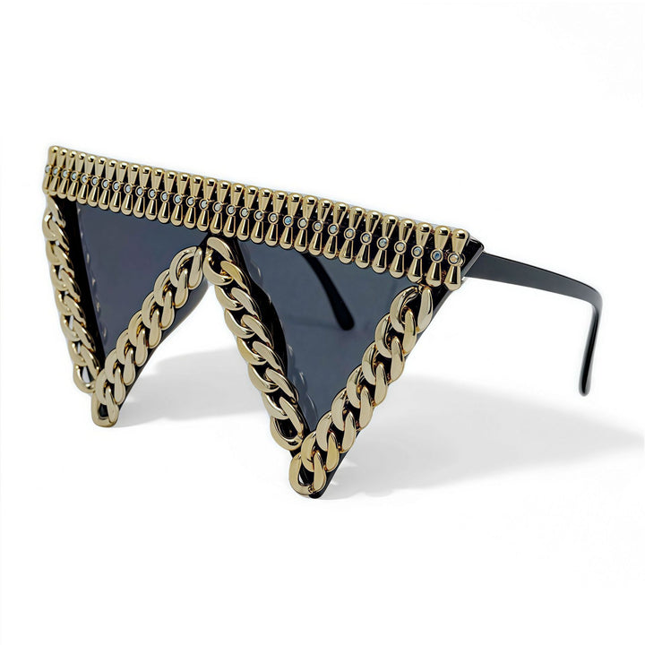 Damen auffällige Designer-Sonnenbrille Karnz