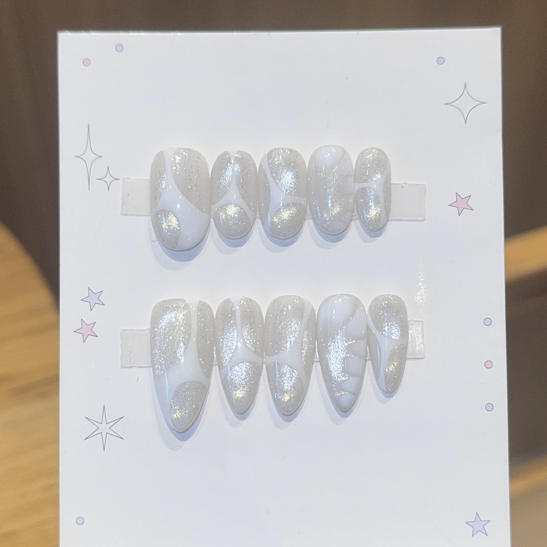 Glamouröse Kunstnagelspitzen Karnz