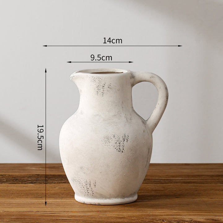 Elegante und Rustikale Keramikkaraffe Karnz