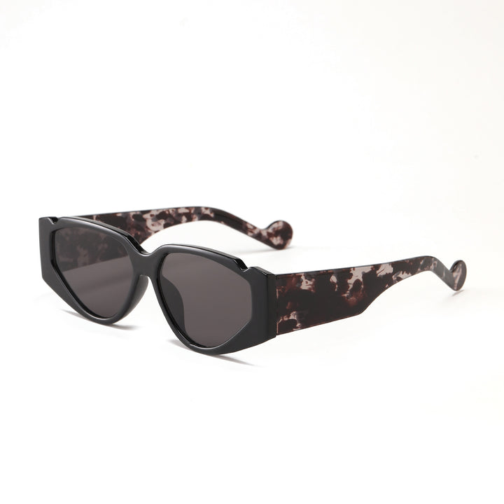 Damen Fashion-Sonnenbrille mit innovativem Rahmen und schützendem UV-Schutz Karnz