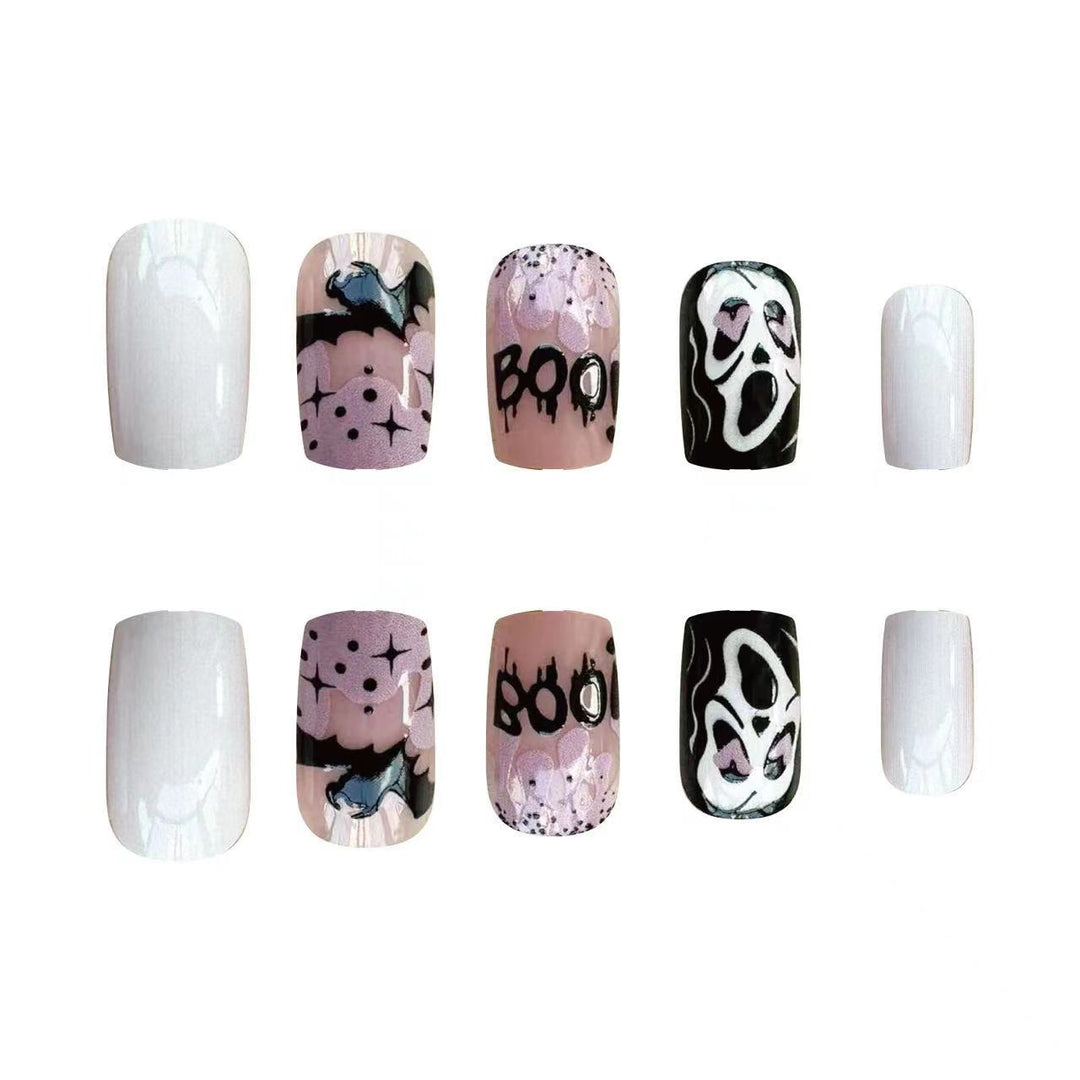Halloween Kunstnagelset mit kreativen Gruselmotiven Karnz