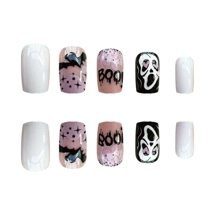 Halloween Kunstnagelset mit kreativen Gruselmotiven Karnz