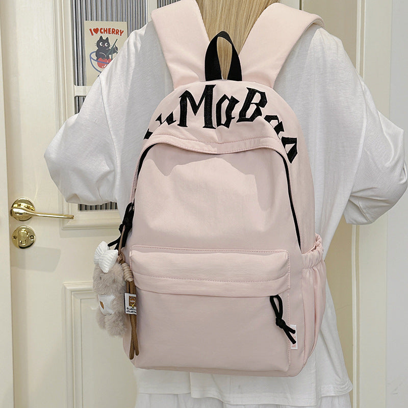 Stylische Texturierte Freizeit Rucksack Karnz