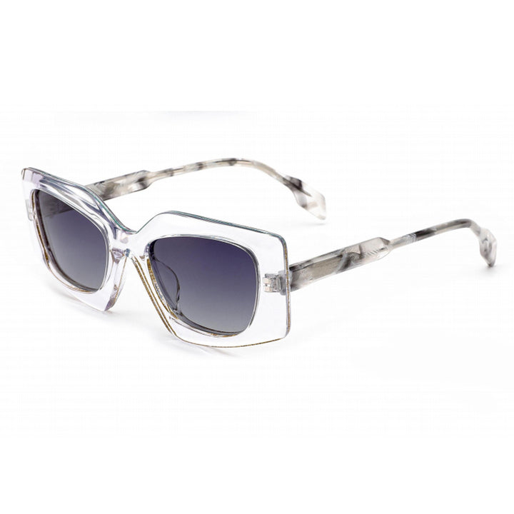 Damen modische Sonnenbrille im innovativen, facettenreichen Design Karnz