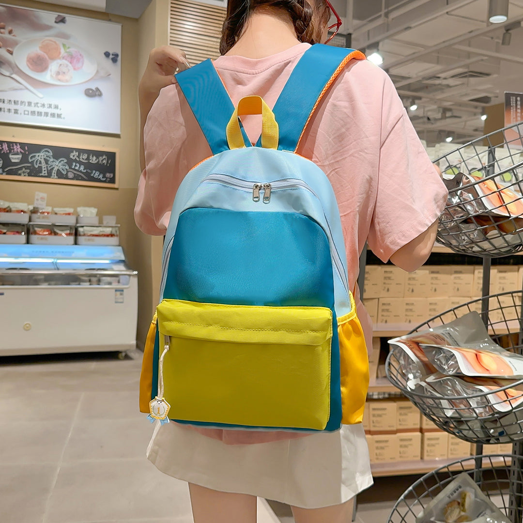 Multifunktionaler Colorblock Rucksack Karnz