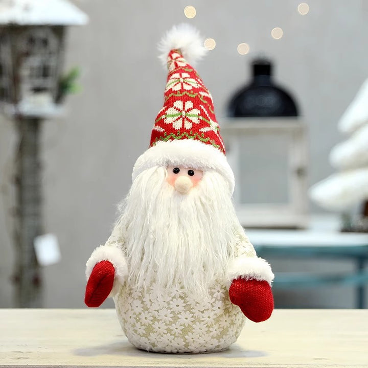Fantasievoller Schneemann-Figur