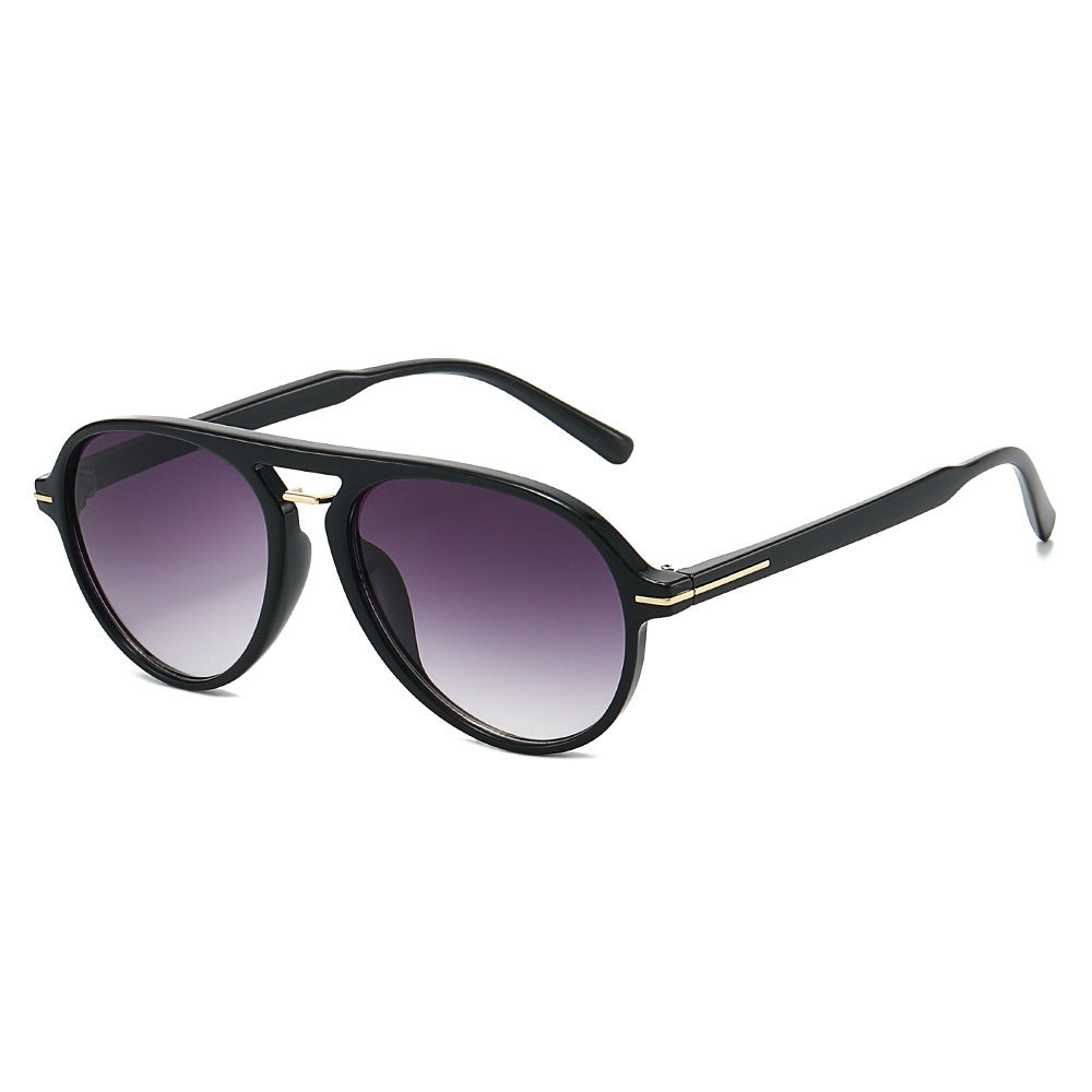 Modebewusste Schild-Sonnenbrille Karnz