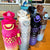Damen Sportliche Wasserflasche mit praktischer Messskala Karnz