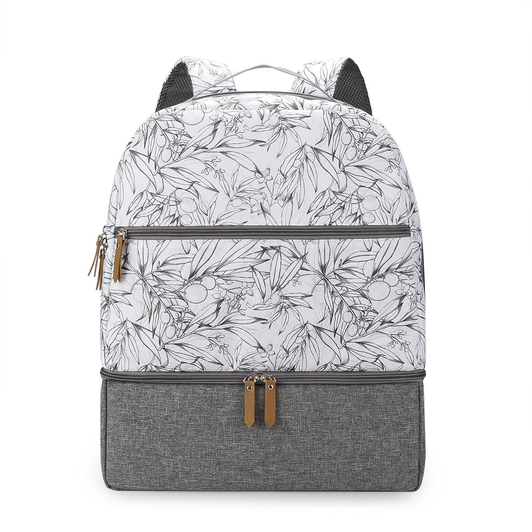Rucksack mit Floralem Muster und Separatem Fach Karnz