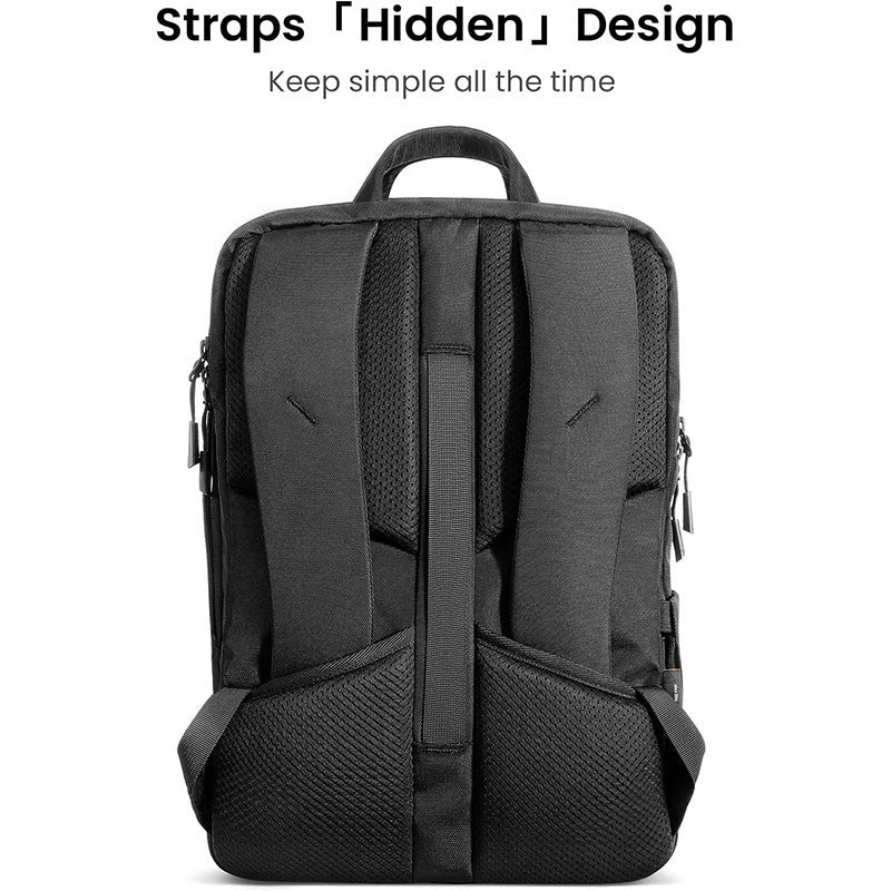 Herren praktischer Business-Rucksack mit gepolstertem Laptopfach und Organisationssystem Karnz