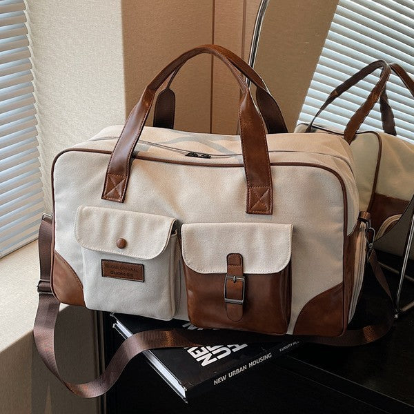 Funktionale Canvas Wochenend Reisetasche