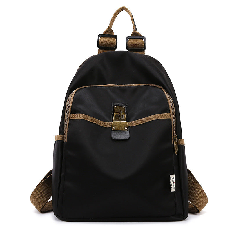 Blumenmuster Baumwollrucksack Karnz