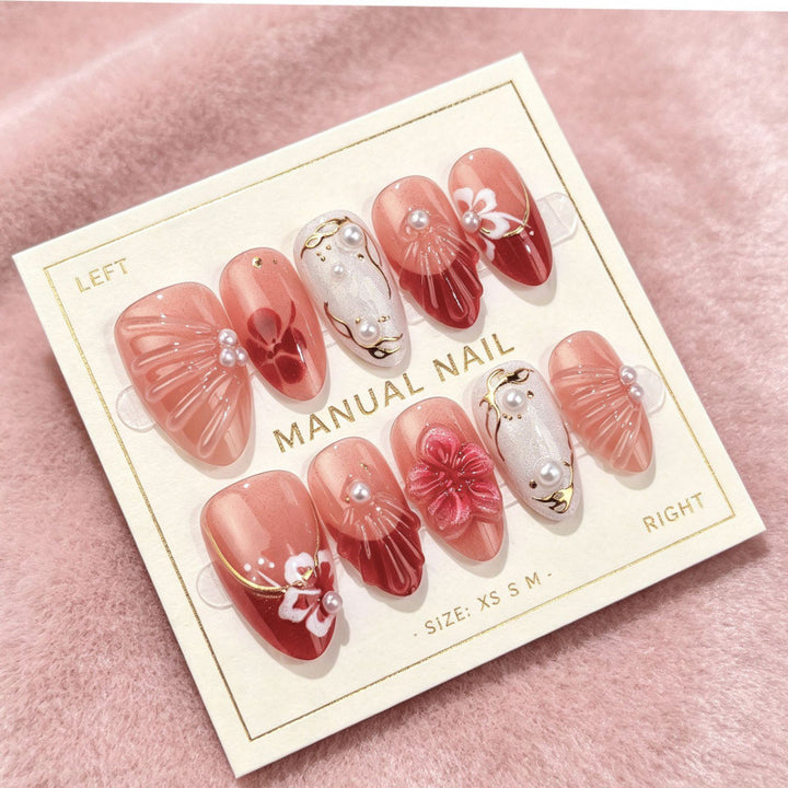 Künstlerisches Hand-Nageldesign-Set