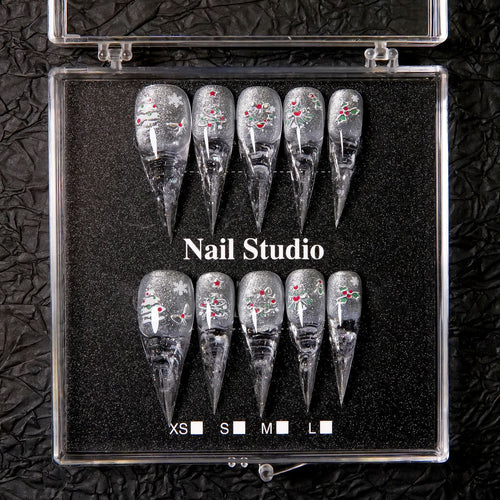 Urlaubs-Themen Press-On Nagelkunst Set