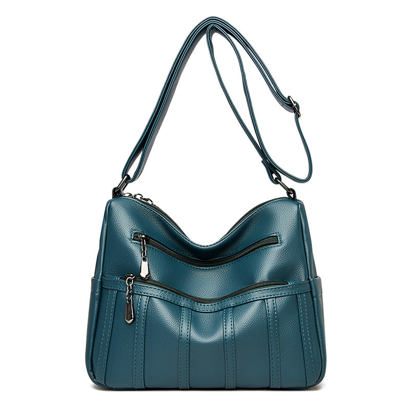 Elegante Texturierte Schultertasche Karnz