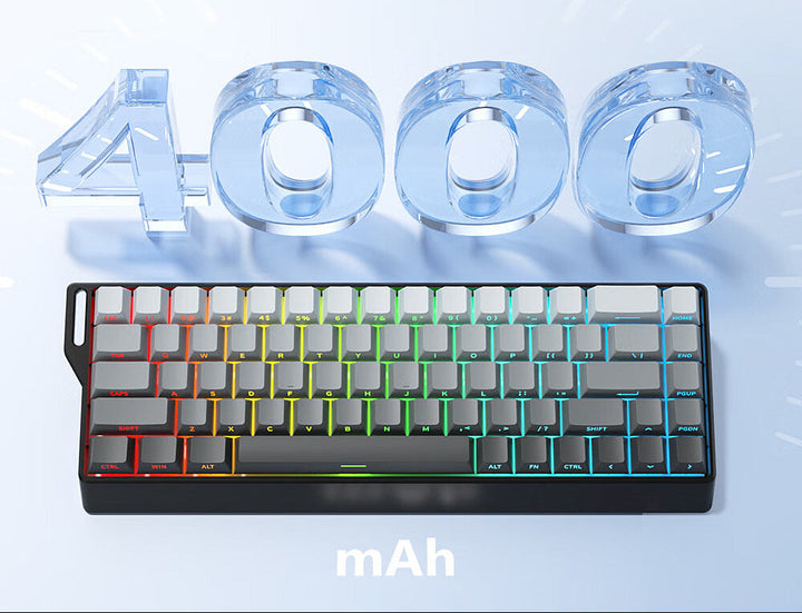 Kompakte mechanische Gaming-Tastatur mit RGB-Hintergrundbeleuchtung Karnz