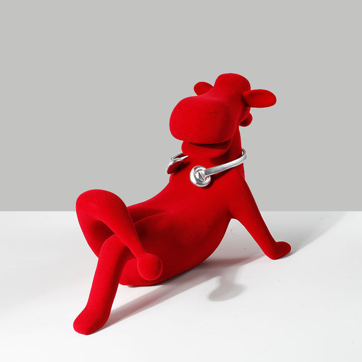 Verspielte dekorative Hundefigur
