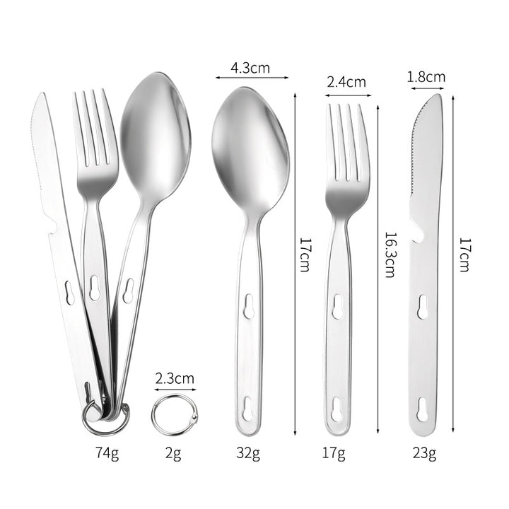 Praktisches und Ergonomisches Essbesteck-Set Karnz