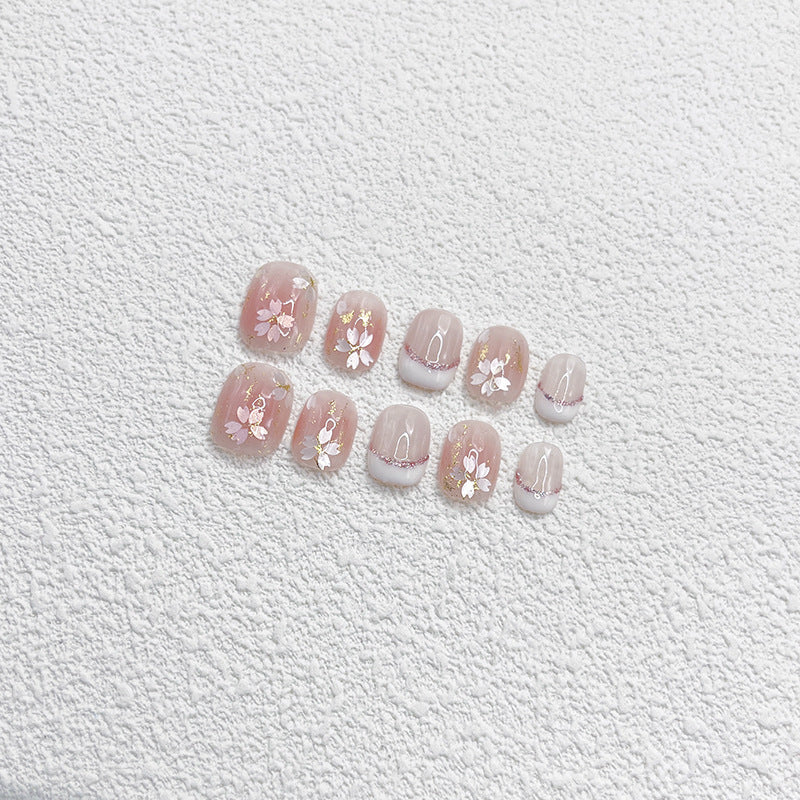 Blumen Press-On Nagelset