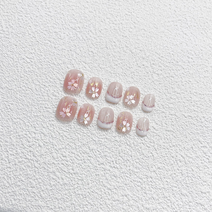 Blumen Press-On Nagelset