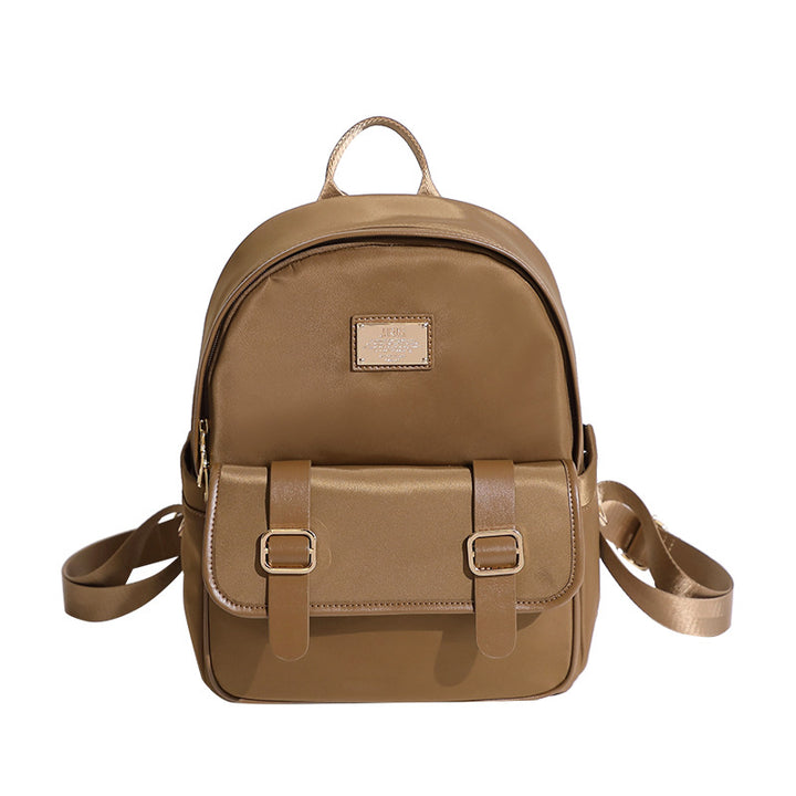 Kompakte Leder Rucksack