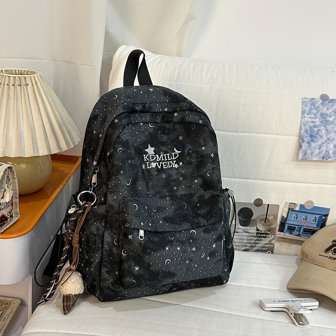 Stylische Sternen-Print Rucksack Karnz