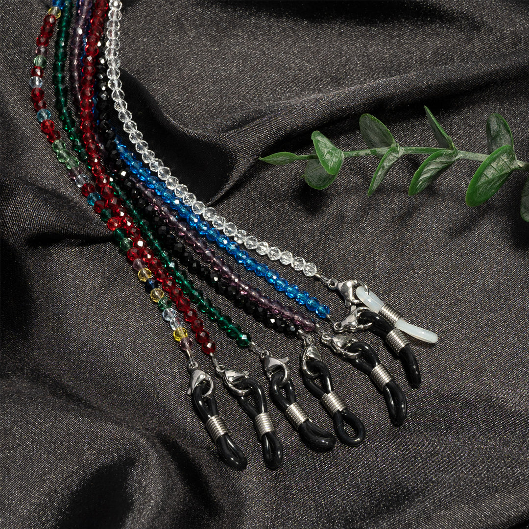 Beaded Eyewear Retainer Chain Karnz