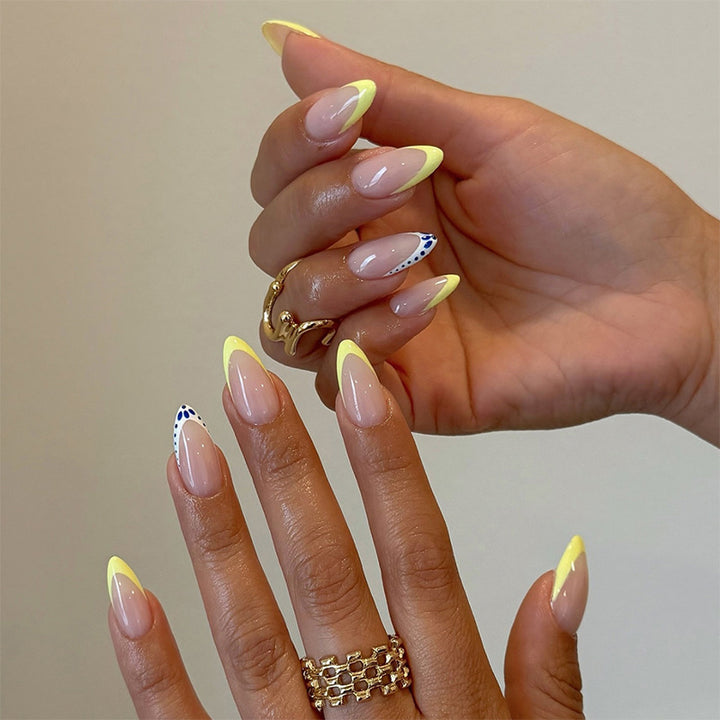 Premium Glänzende Gel Press-On Nagelspitzen Karnz