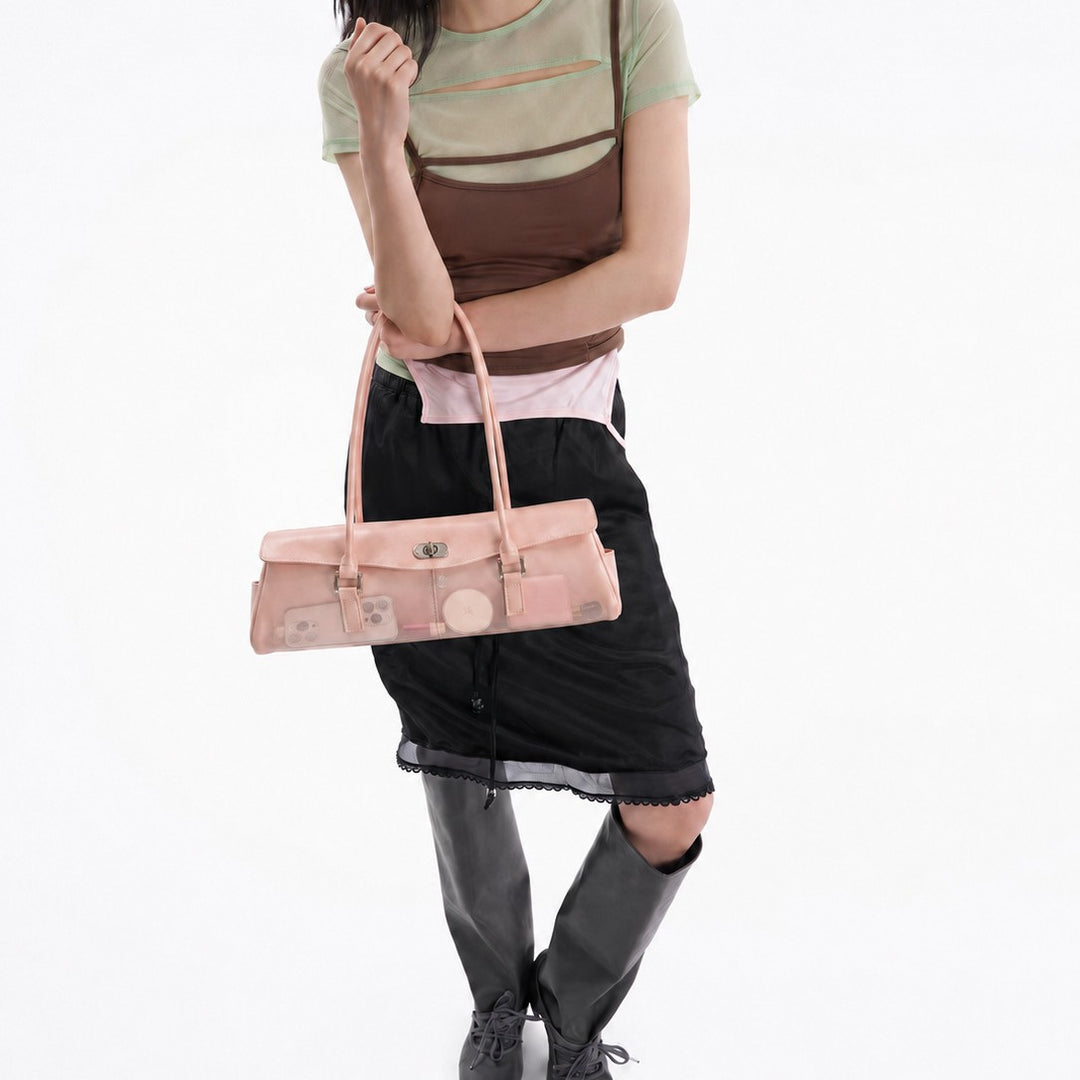 Elegante Strukturierte Handtasche
