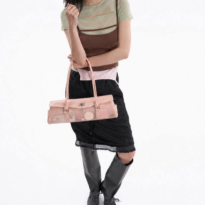 Elegante Strukturierte Handtasche