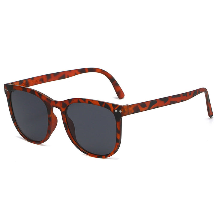 Damen Modische Schildpatt Sonnenbrille mit stilvollem Rahmen Karnz