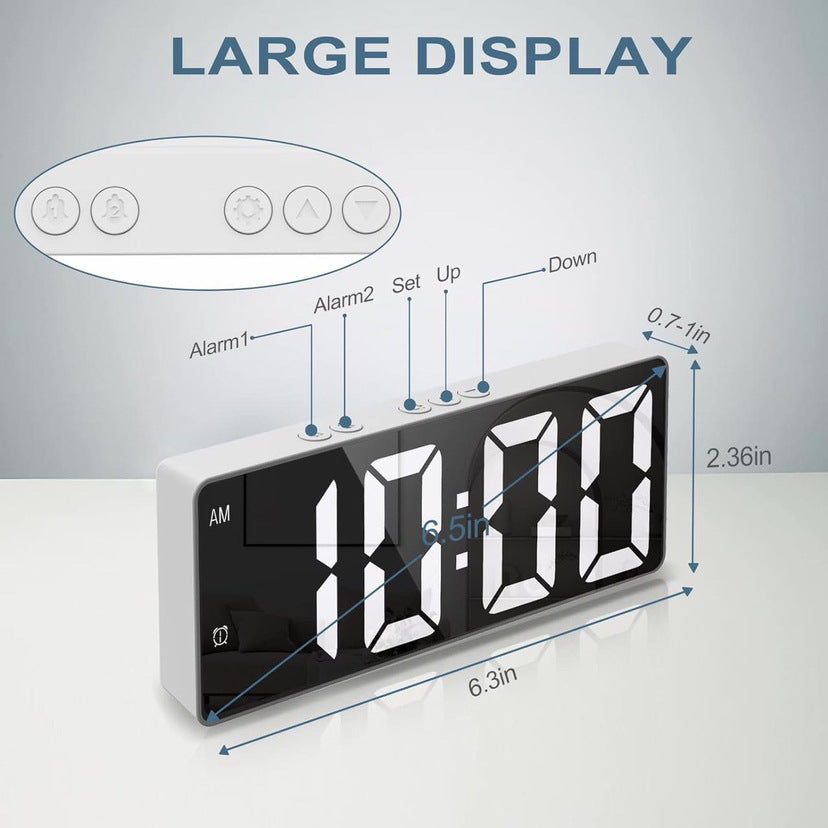 Digitale Led Wecker Karnz