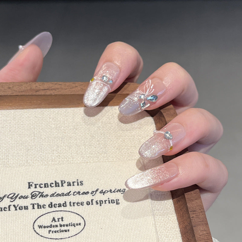 Dekorative 3D Verzierte Nagelverlängerungen Karnz
