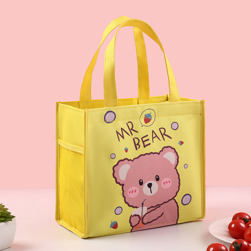 Kinder Isolierte Cartoon Lunch Tasche Karnz