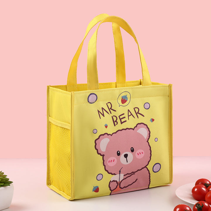 Kinder Isolierte Cartoon Lunch Tasche Karnz