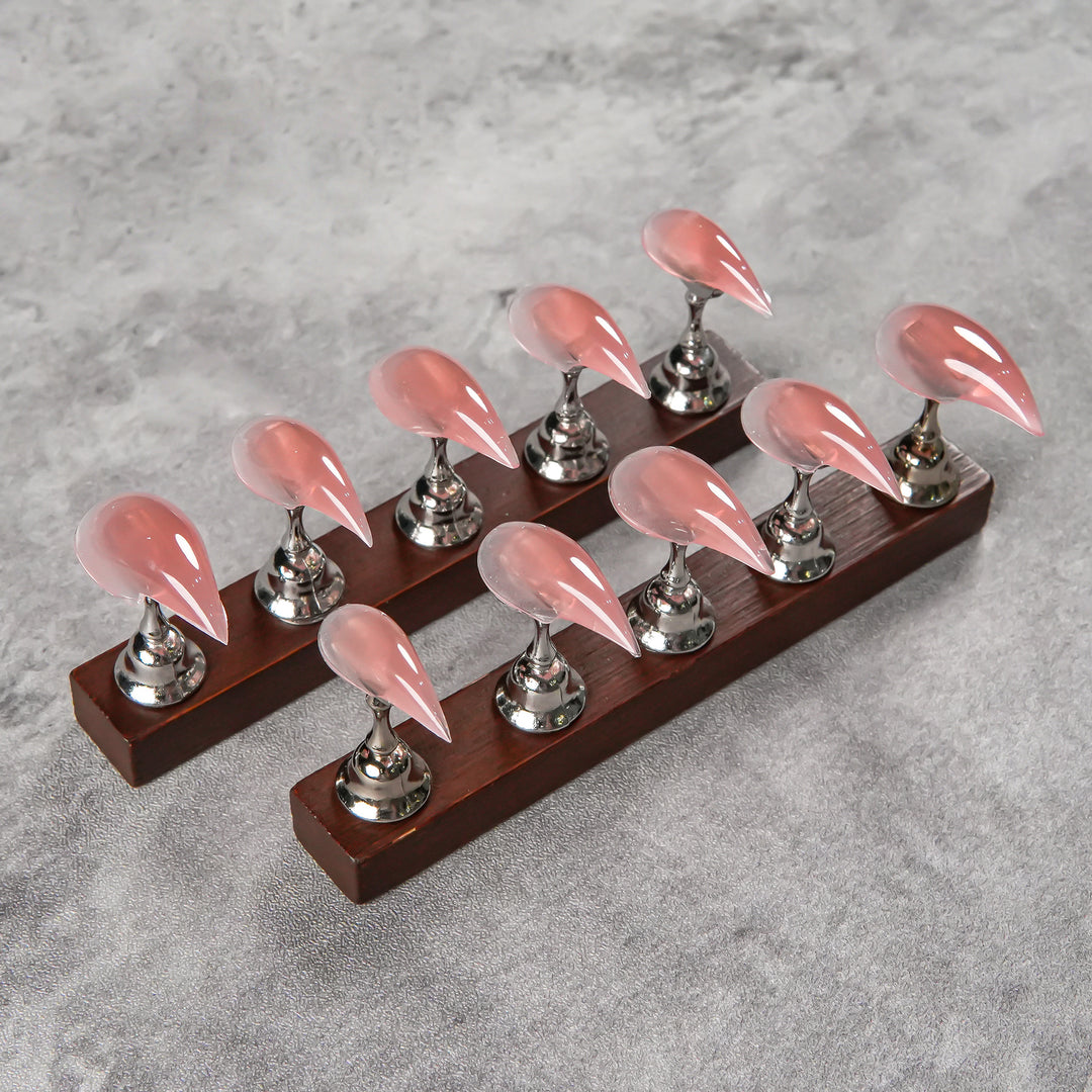 Premium Stiletto Press-On Nägel mit glänzender Oberfläche