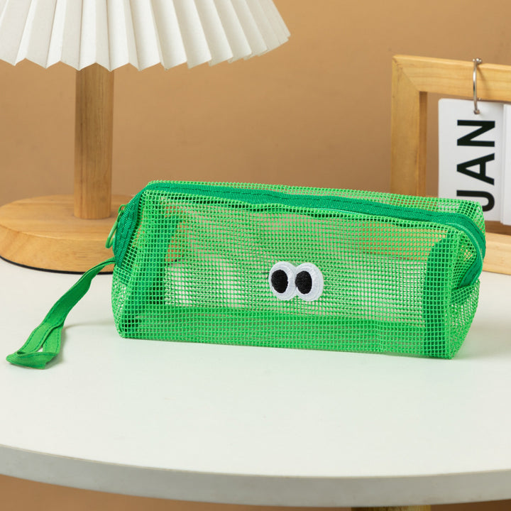 Transparente Mesh-Stiftetui Karnz