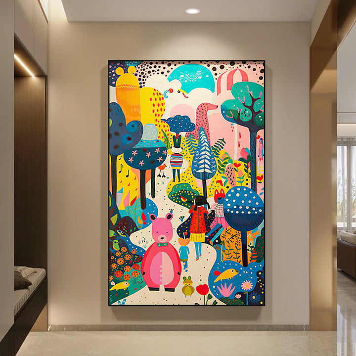 Dekorative Kunst für moderne Wohninneres