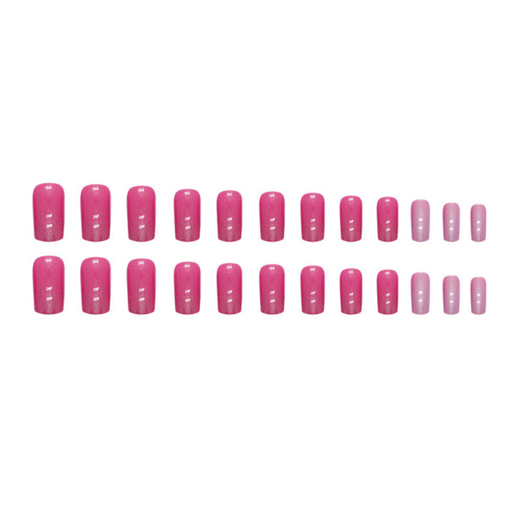 Stylische quadratische Nagelverlängerungen Karnz