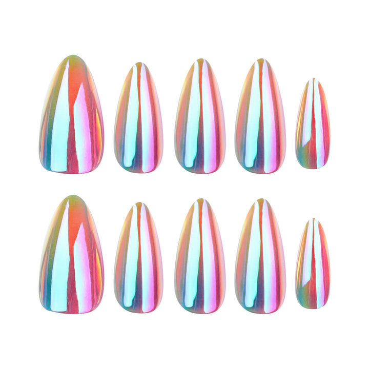 Farbwechselnde Stiletto-Nägel Karnz