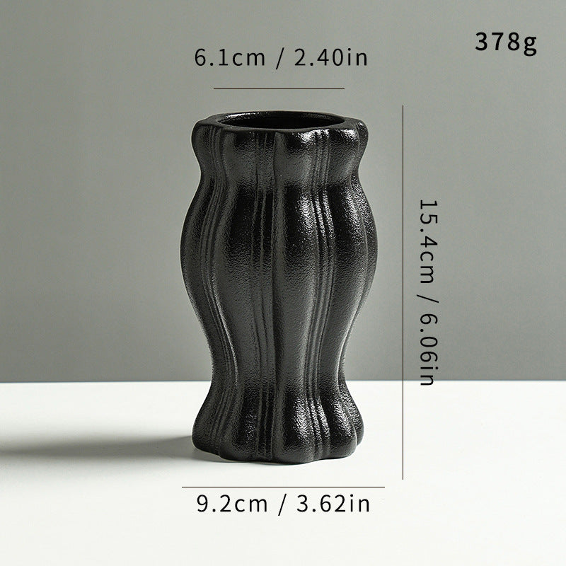 Elegante dekorative Keramik-Blumenvase